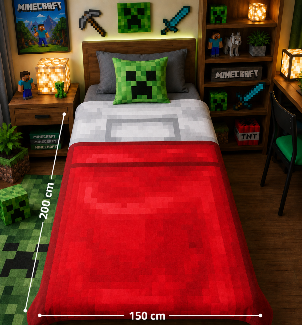 Nivora Mc Pixel Bed